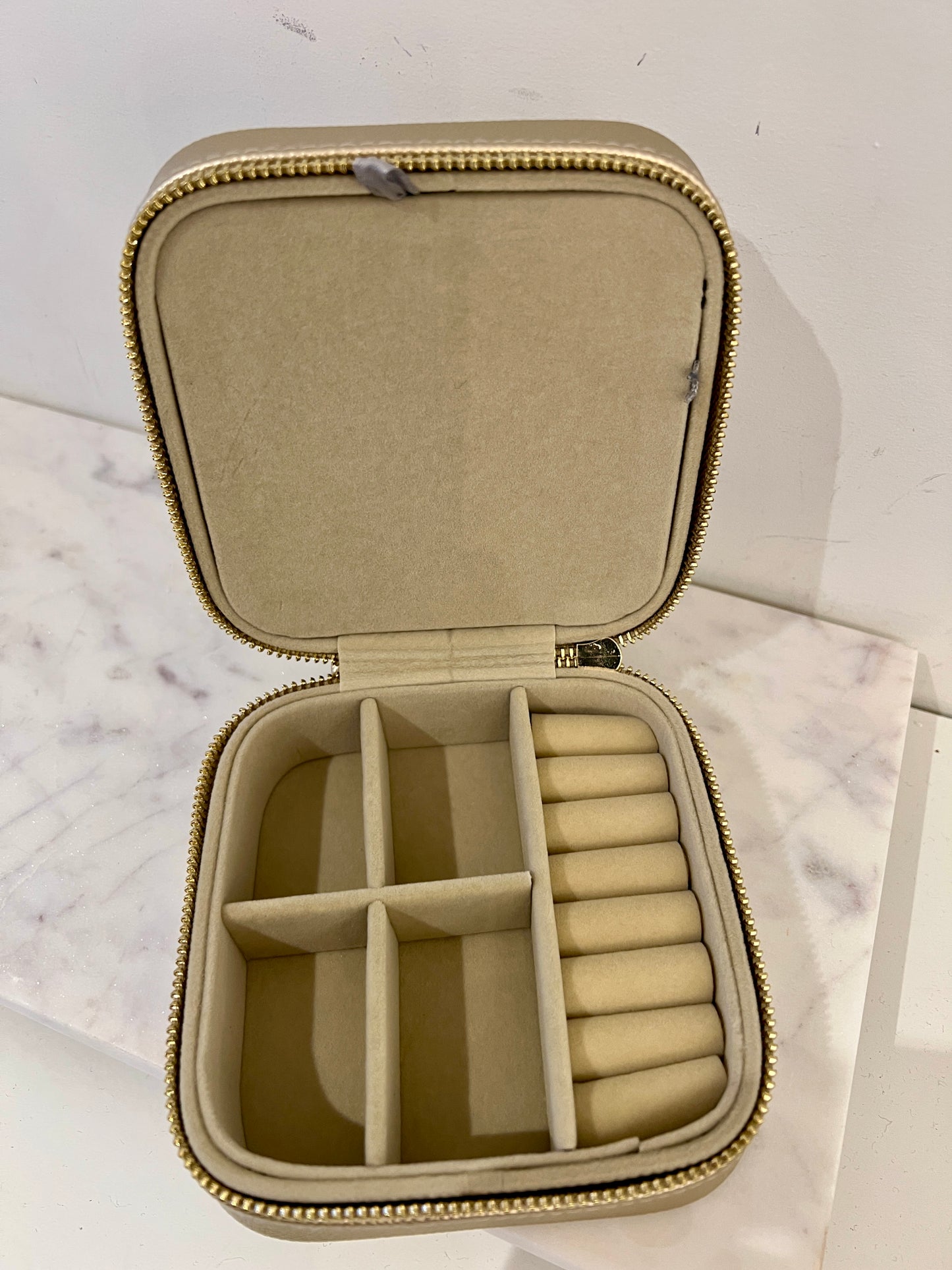 Miss D Ivory Jewellery Box