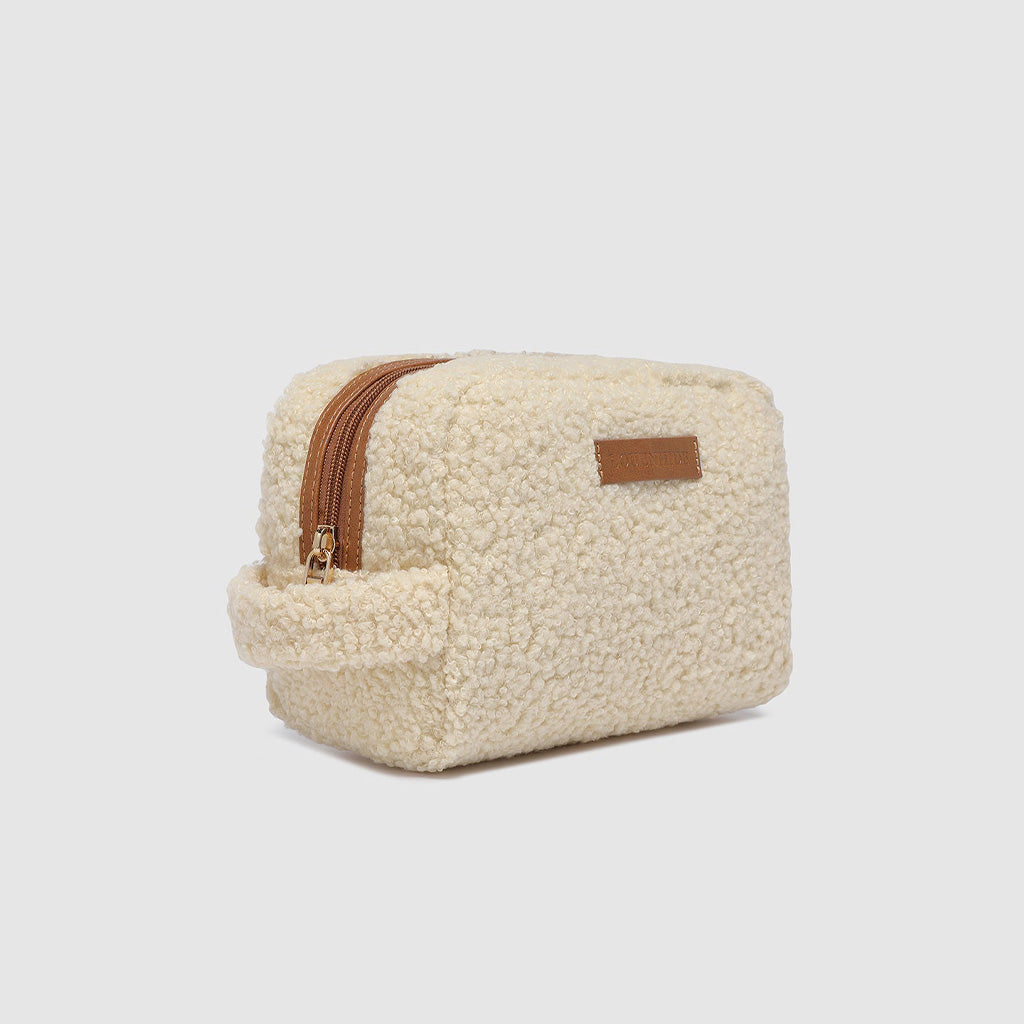 Casper Cosmetic Case - Ivory