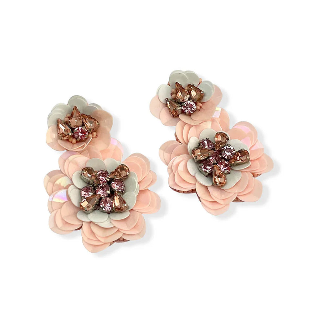Double Bloom Earrings