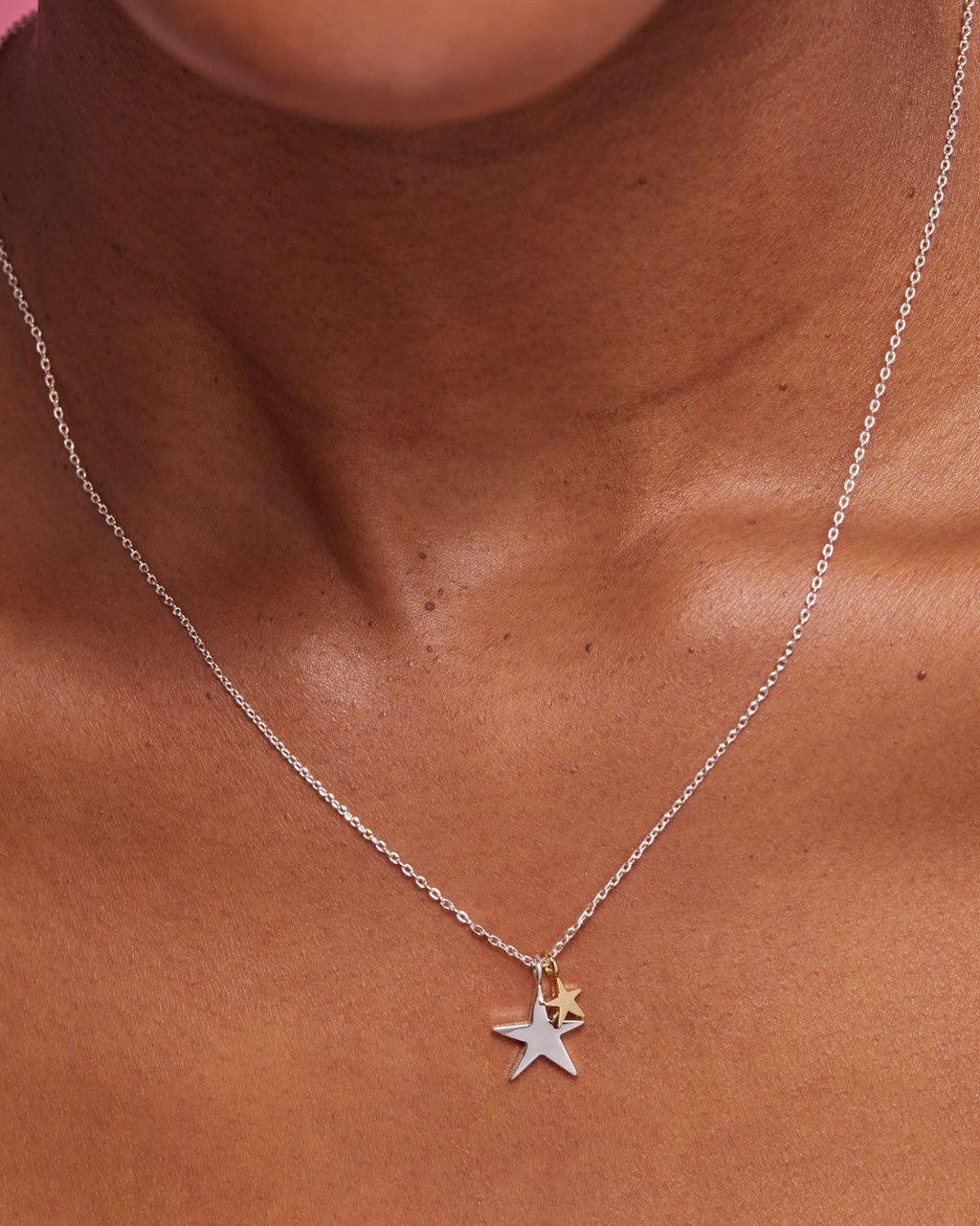 Double Star Necklace