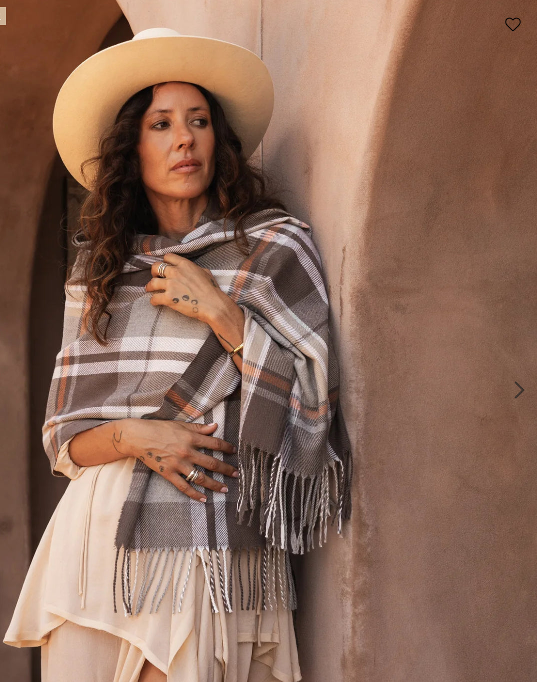 Balmoral Scarf - Taupe