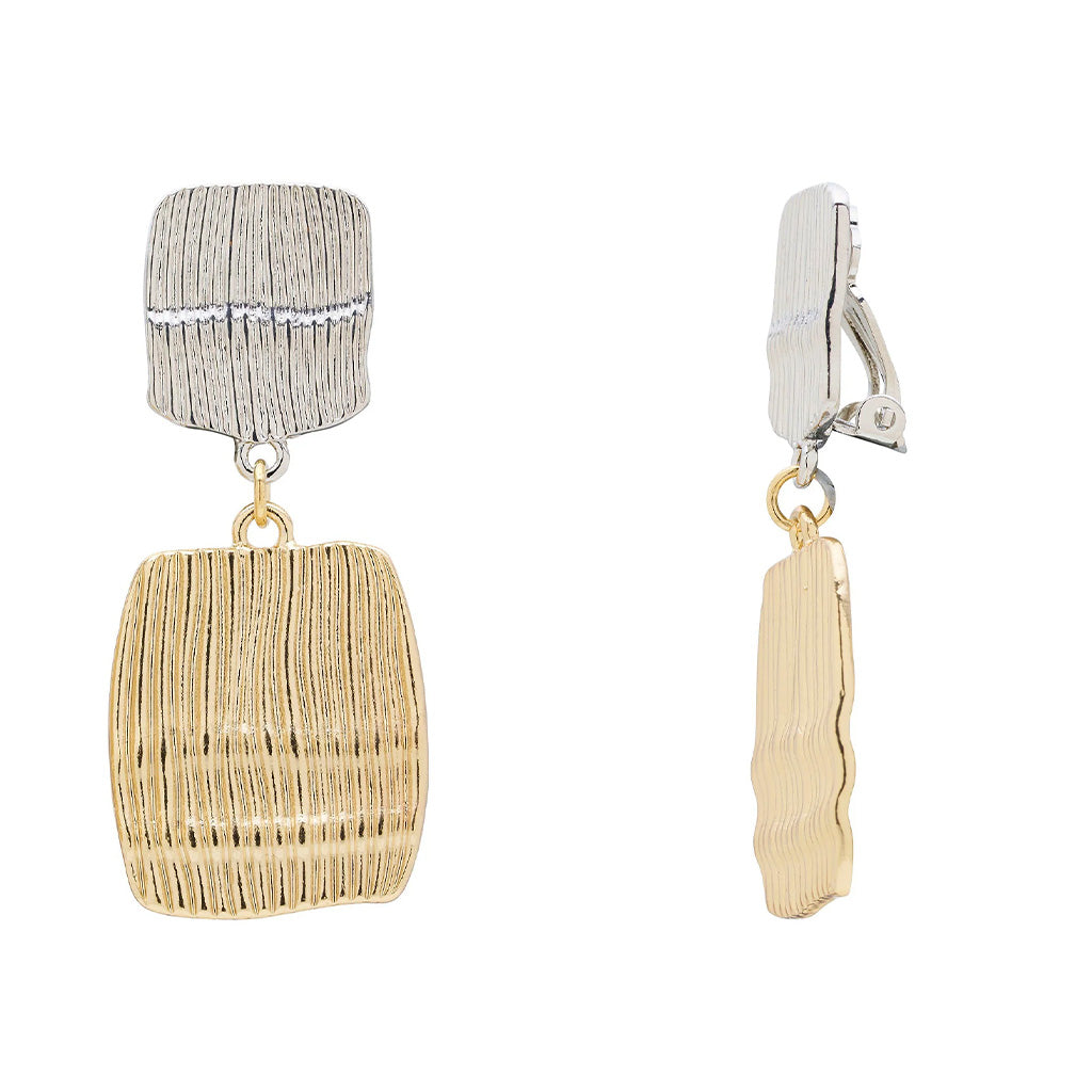 Grainline Clip On Earrings