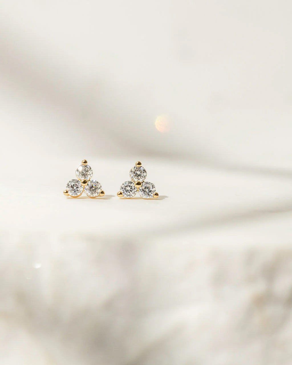 Brigitte Petite Silver Earrings
