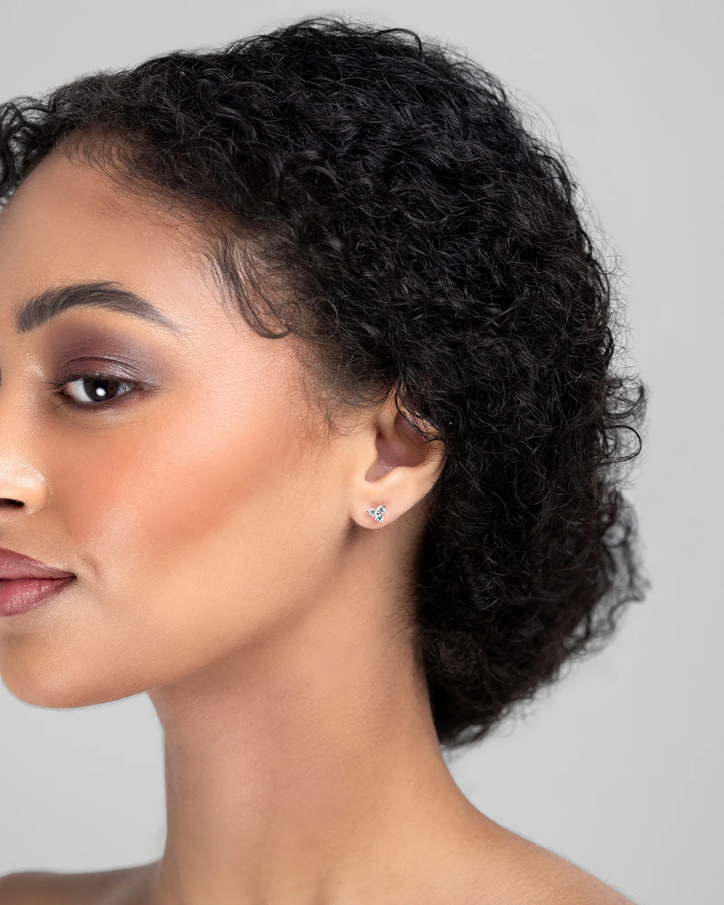 Brigitte Petite Silver Earrings