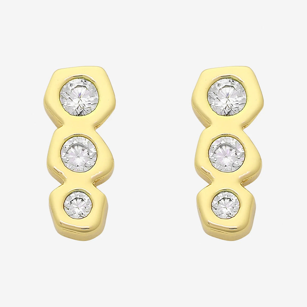 Camille Petite Gold Earrings