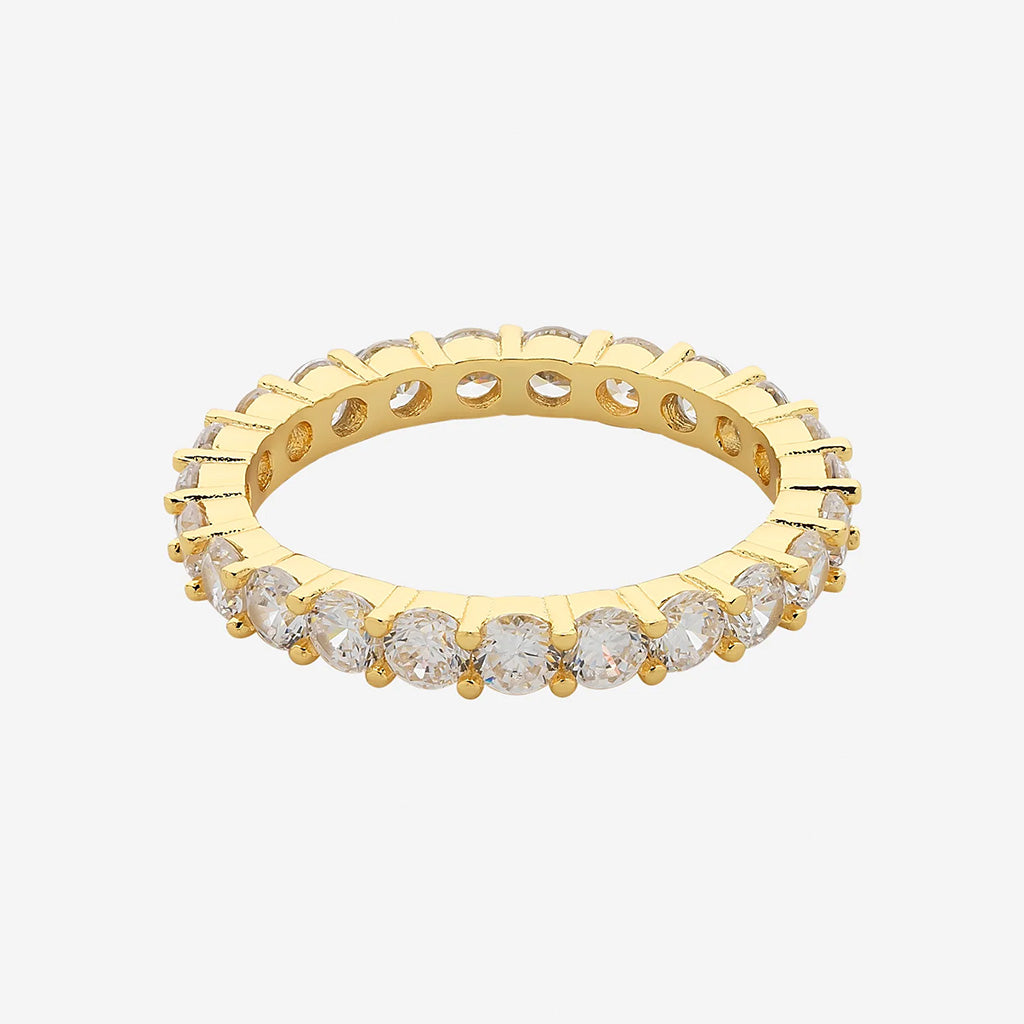 Dolce Vita Soft Gold CZ Ring Large