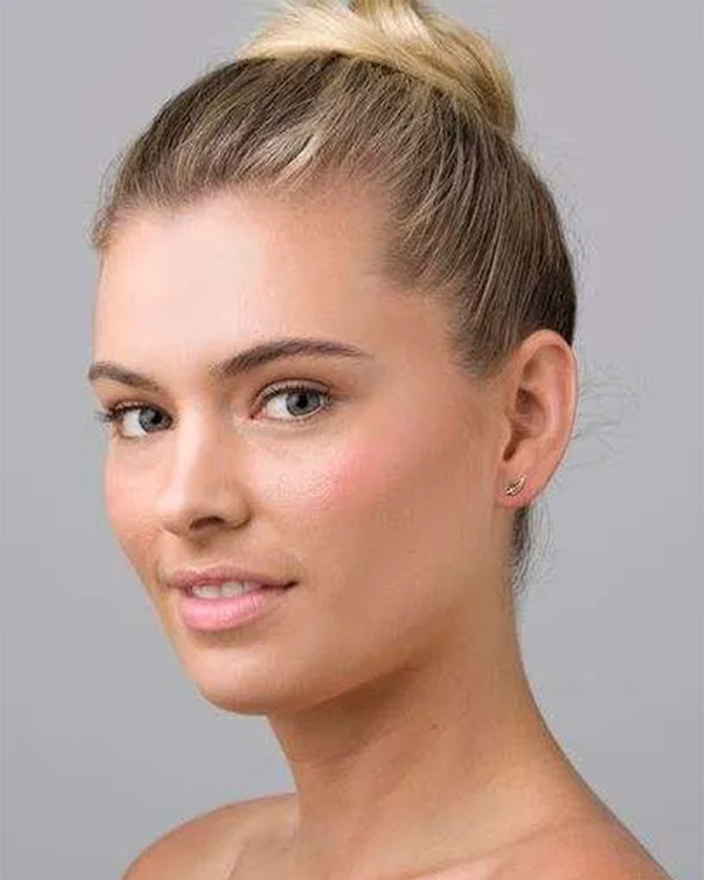 Flora Petite Silver Earrings