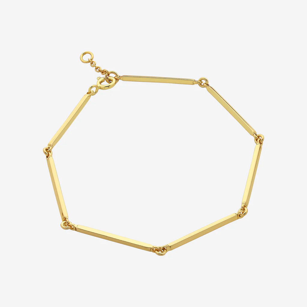 Holland Gold Bar Bracelet