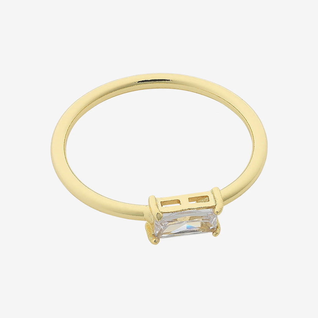 Rosetta Gold Ring Medium