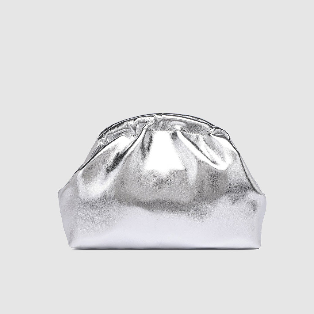Lotus Clutch - Silver