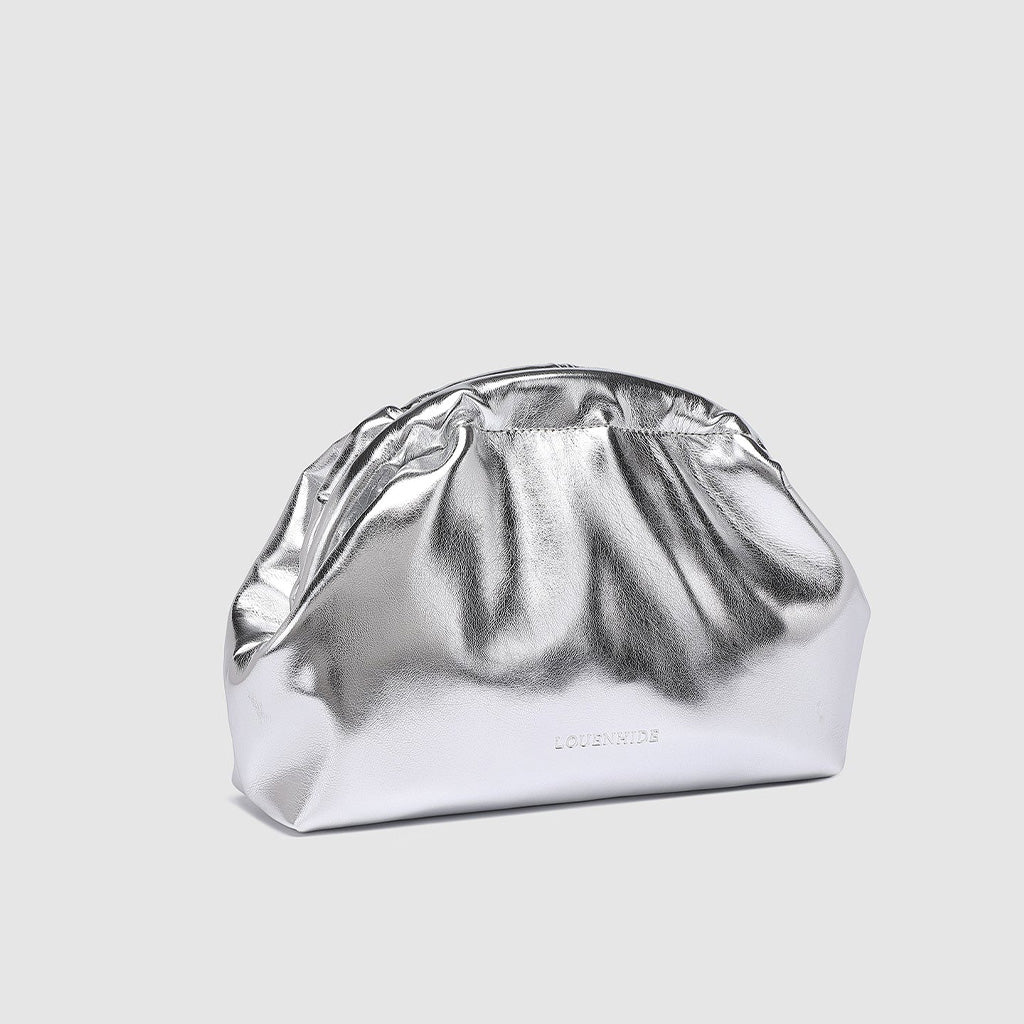 Lotus Clutch - Silver