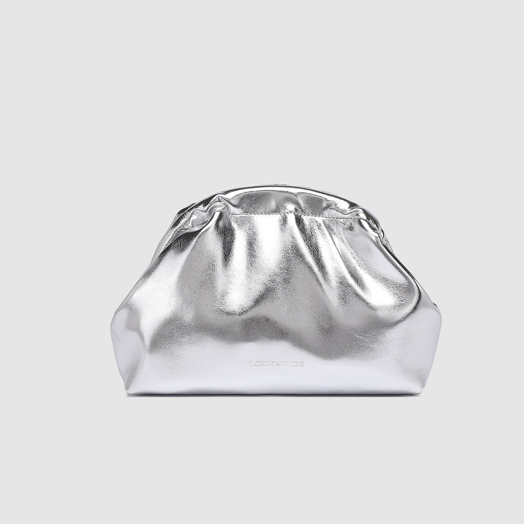 Lotus Clutch - Silver