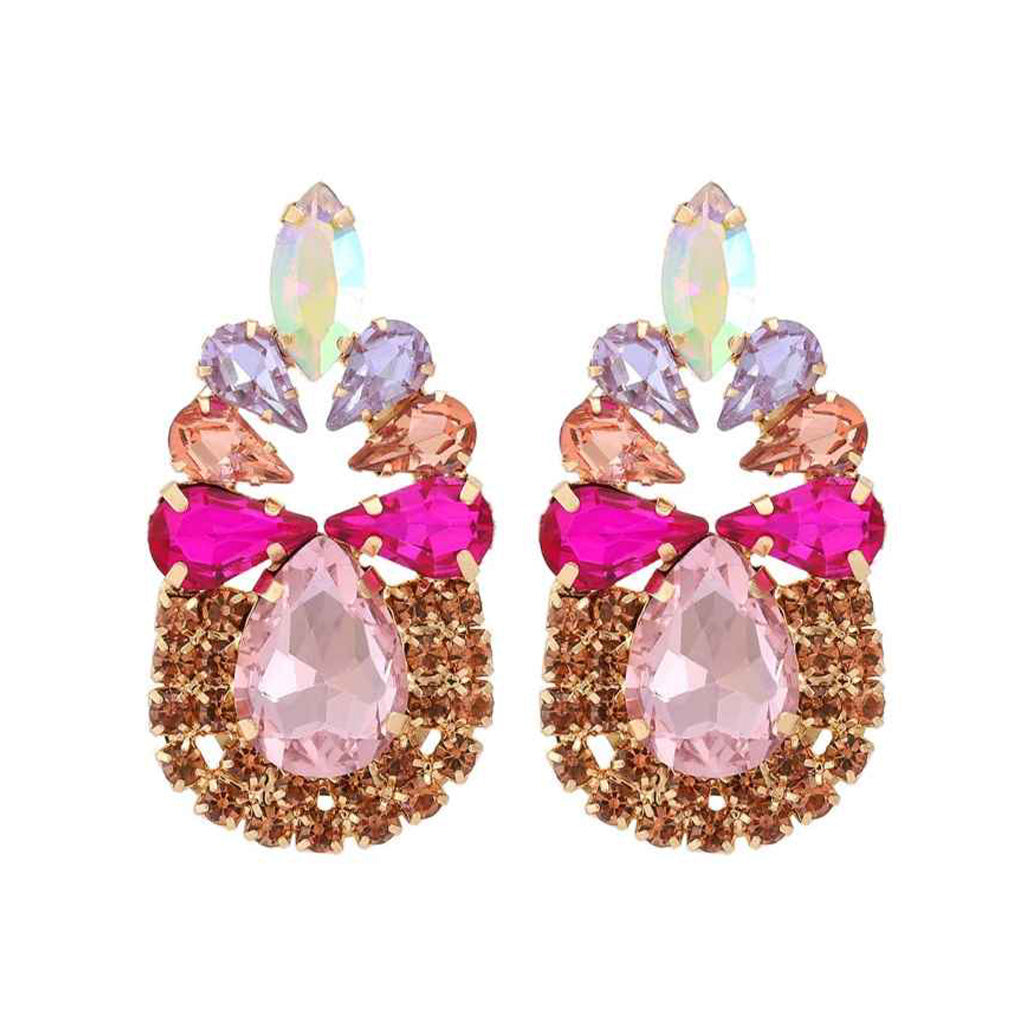 Lou Lou Pink Earrings