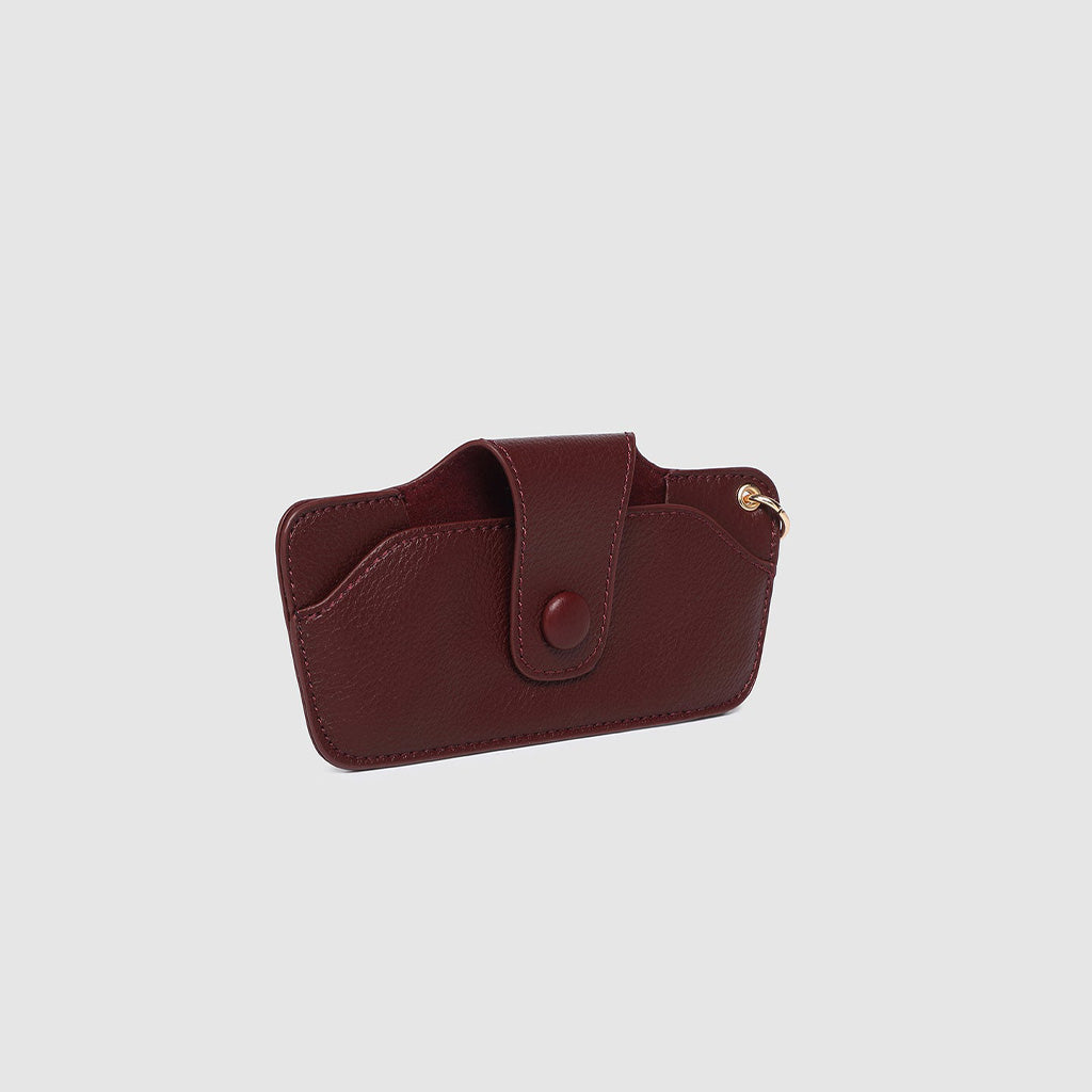 Skittle Sunglass Case - Burgundy