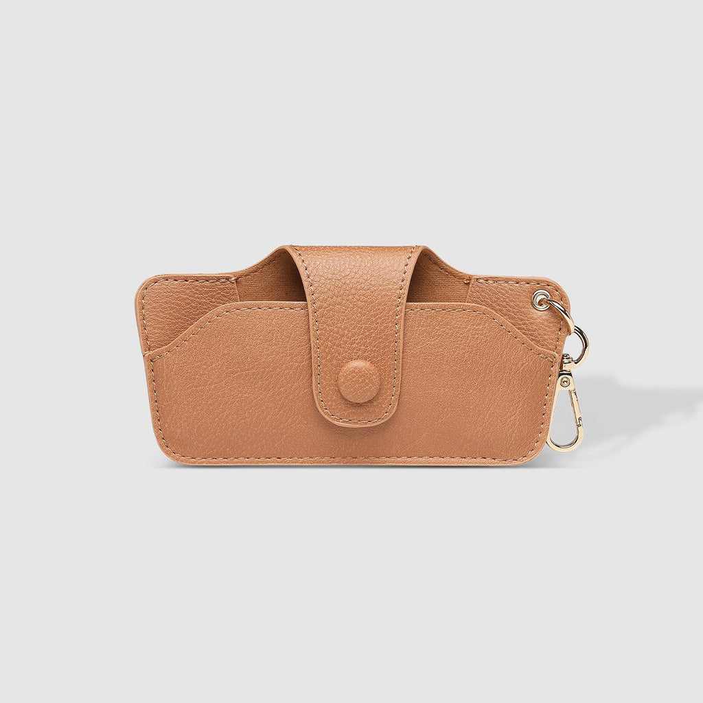 Skittle Sunglass Case - Camel
