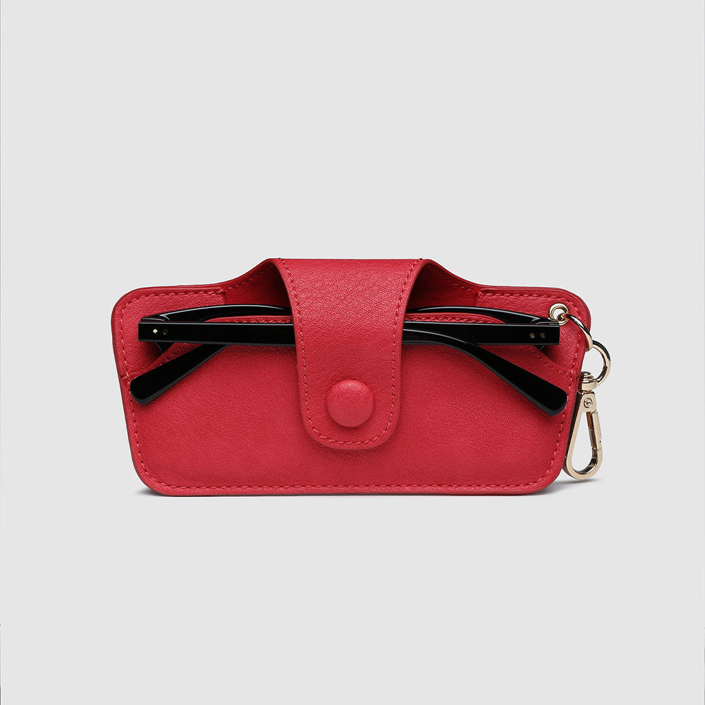Skittle Sunglass Case - Raspberry