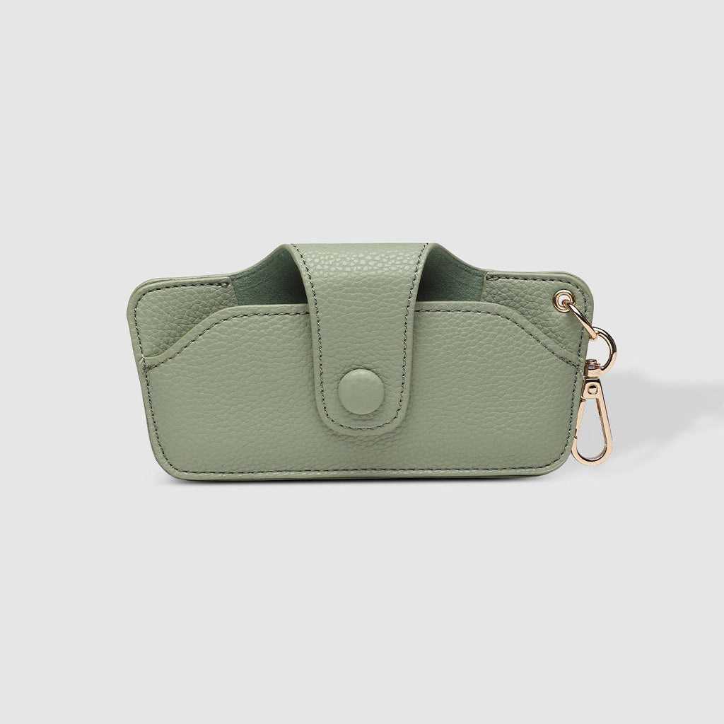 Skittle Sunglass Case - Sage Green
