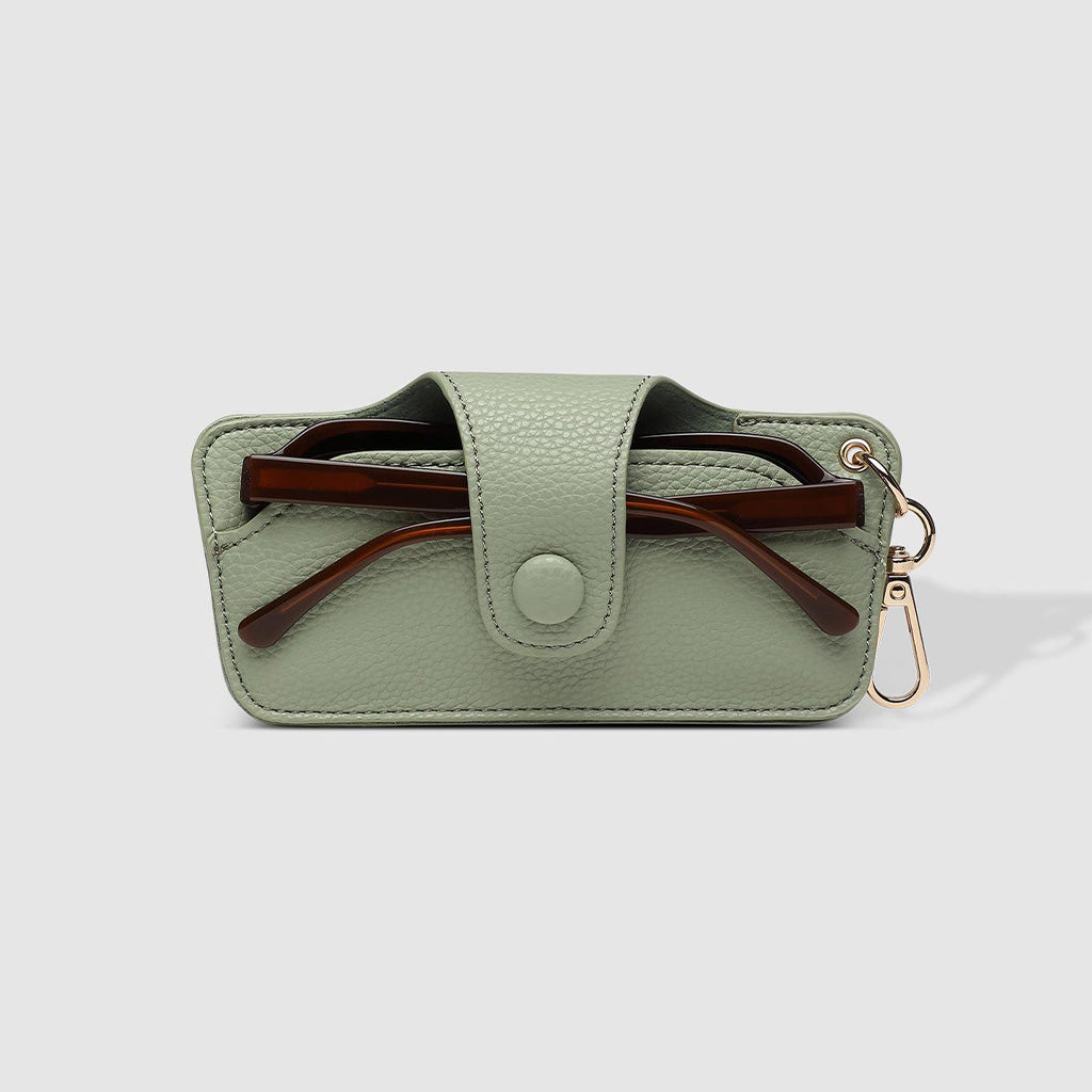 Skittle Sunglass Case - Sage Green