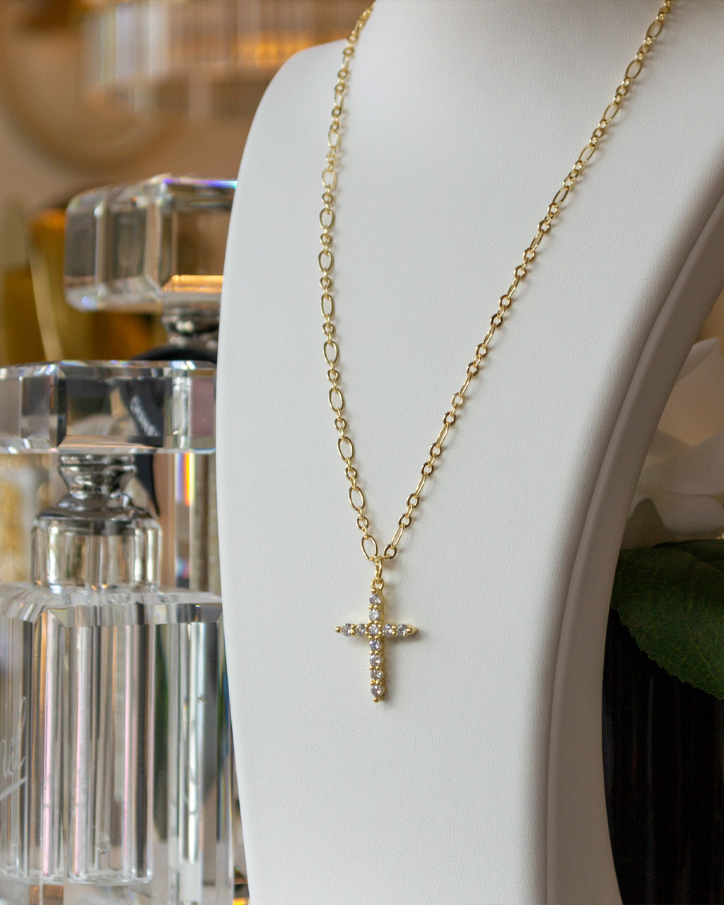 Catrina Cross Necklace