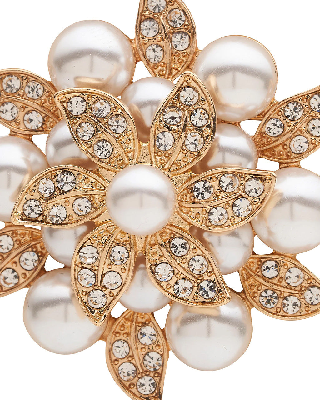 Pearl Petal Brooch