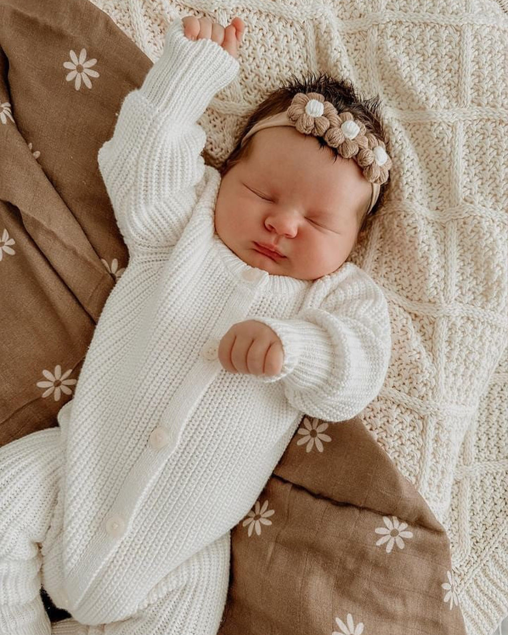 Everyday Ribbed Romper 3-6 Months - Milk