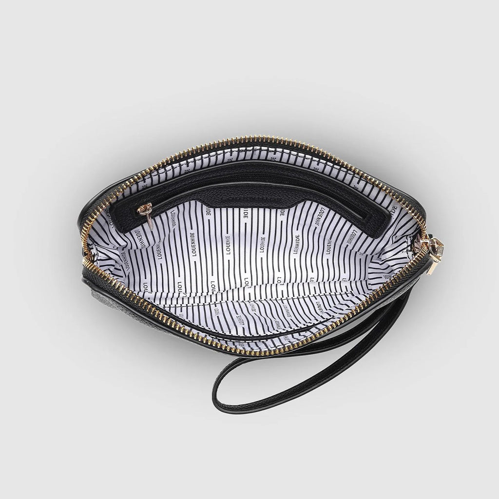 Poppy Clutch - Black