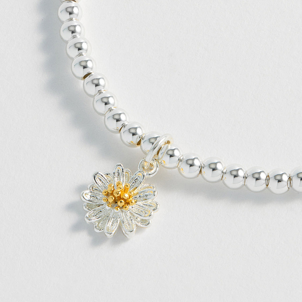 Sienna Wildflower Bracelet Silver