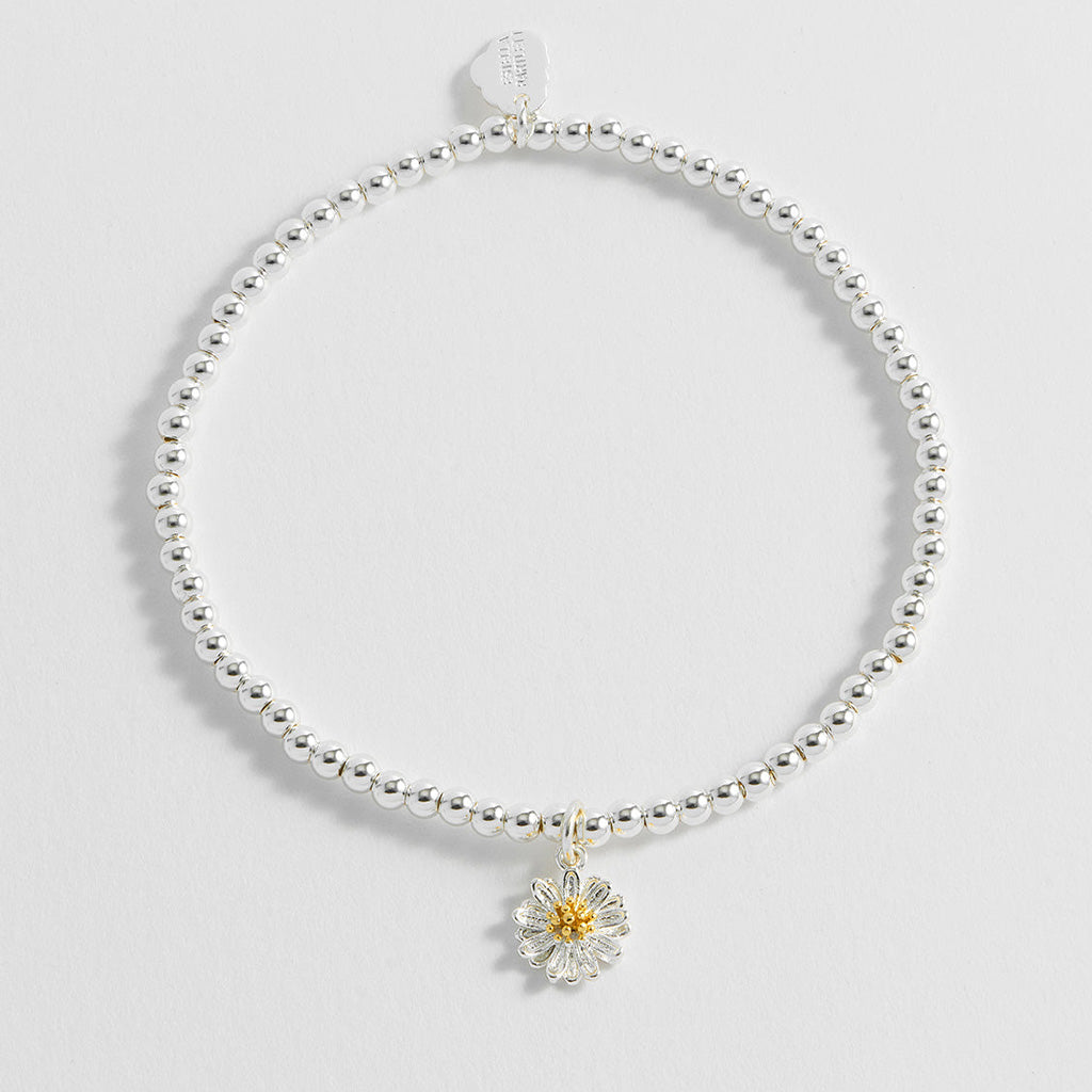 Sienna Wildflower Bracelet Silver