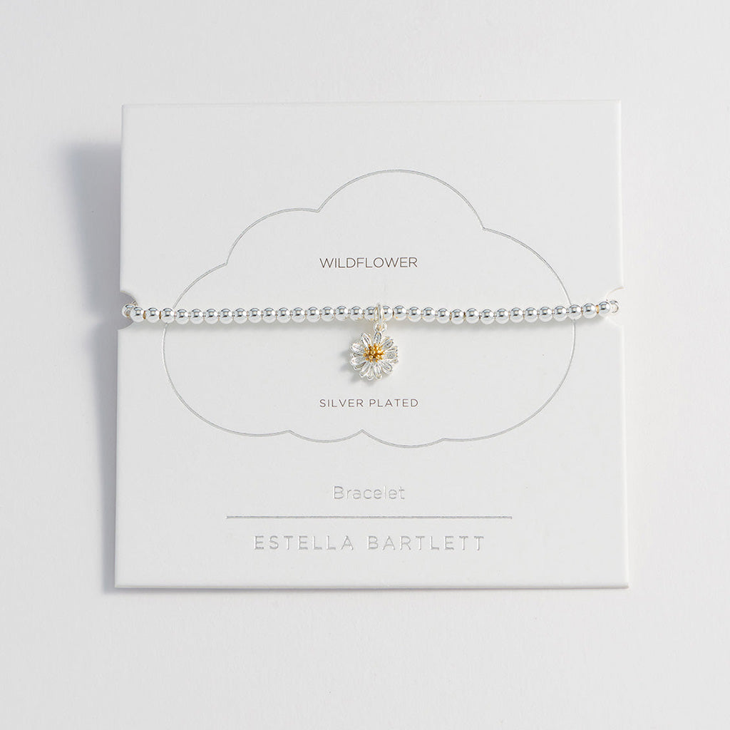 Sienna Wildflower Bracelet Silver