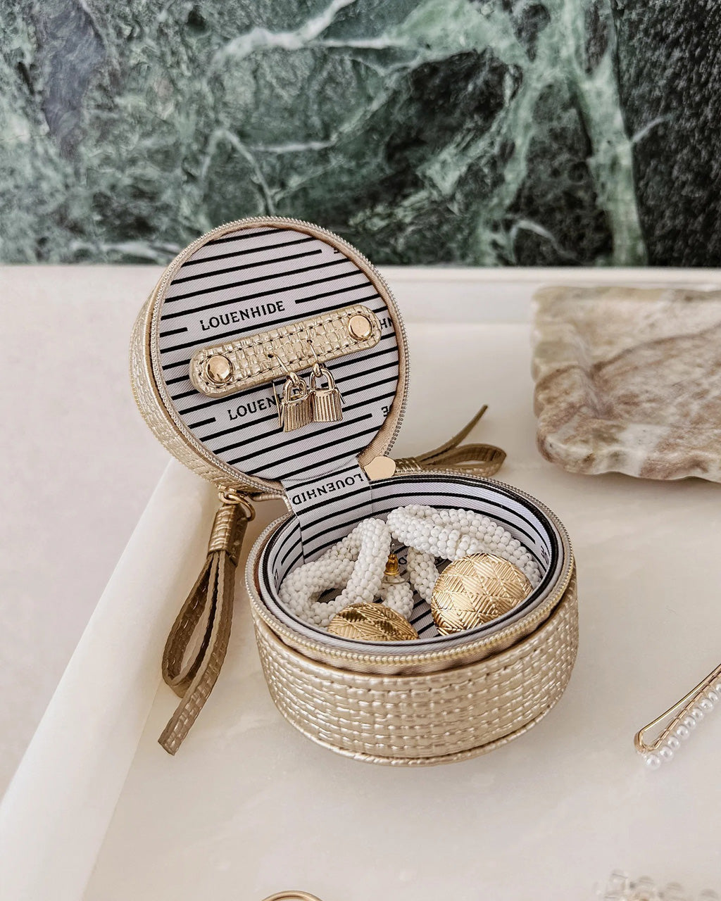 Sofia Jewellery Box Champagne
