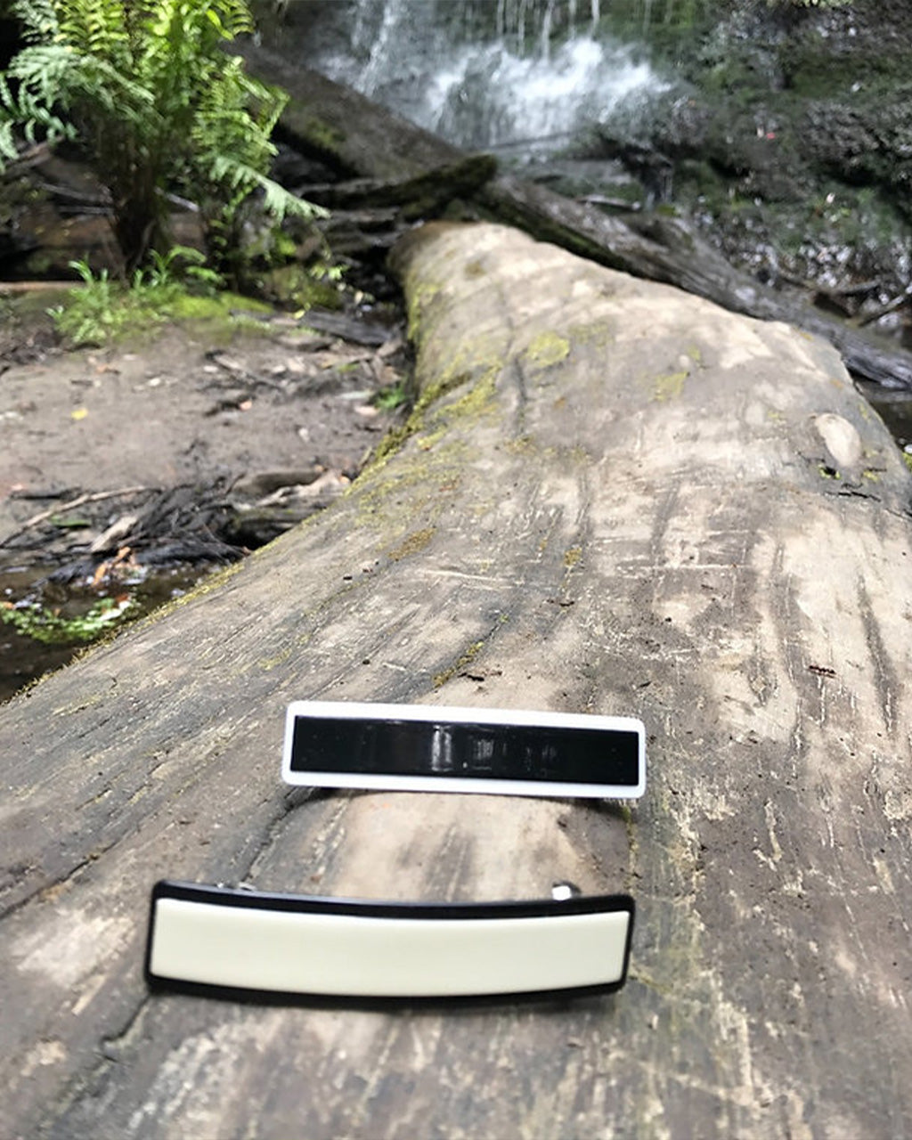 Barrette Hair Clip Small - Ivory