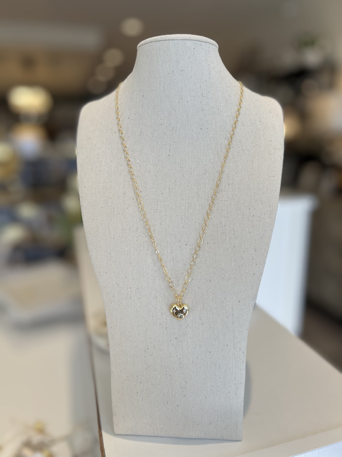 Viola Heart Necklace