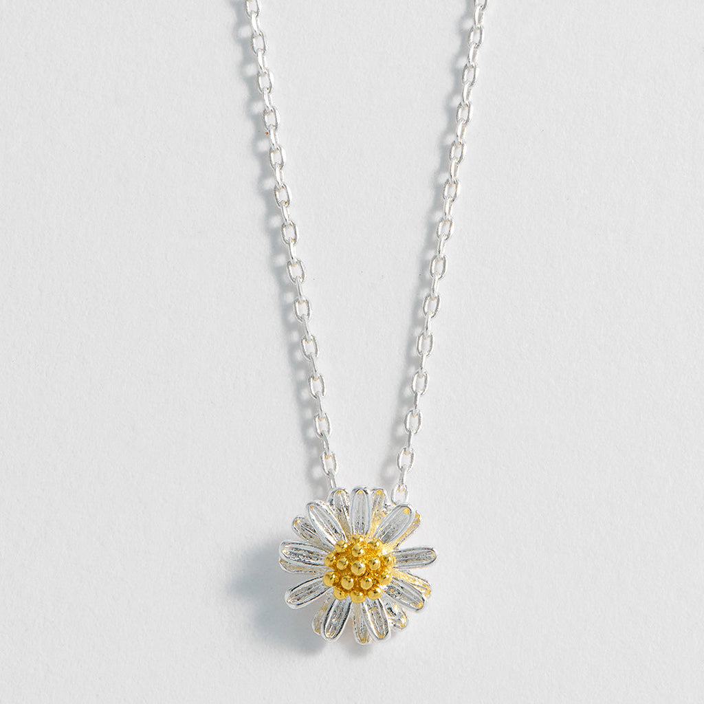 Wildflower Necklace Silver