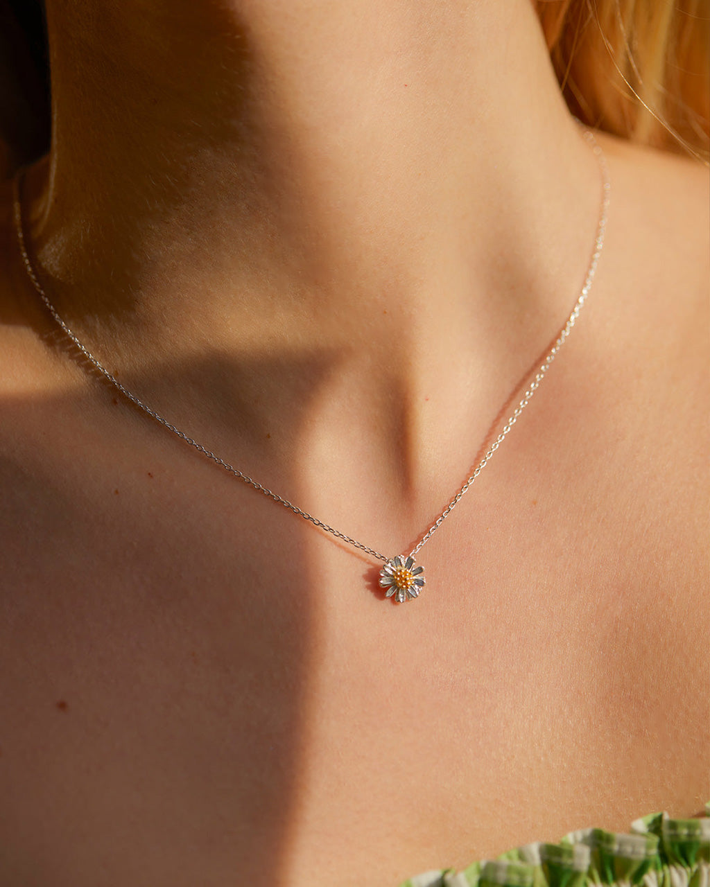 Wildflower Necklace Silver