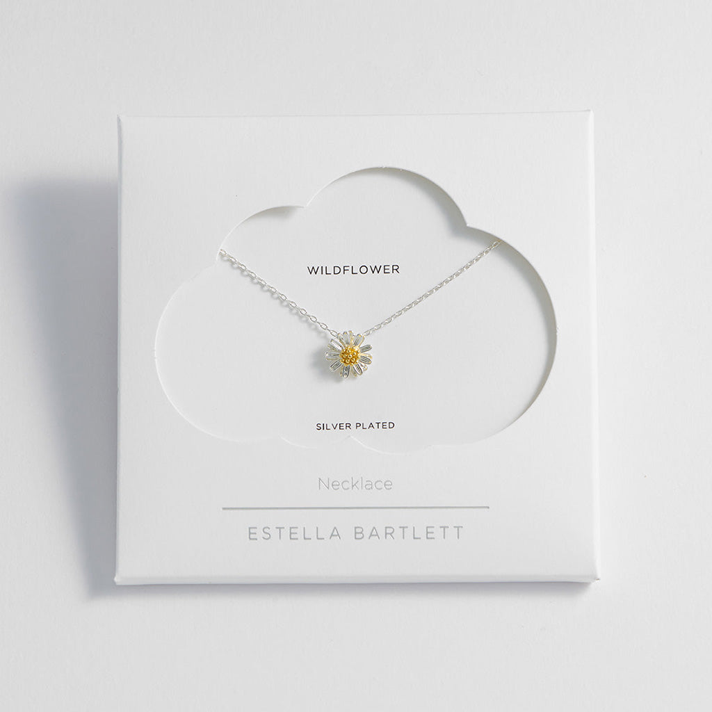 Wildflower Necklace Silver