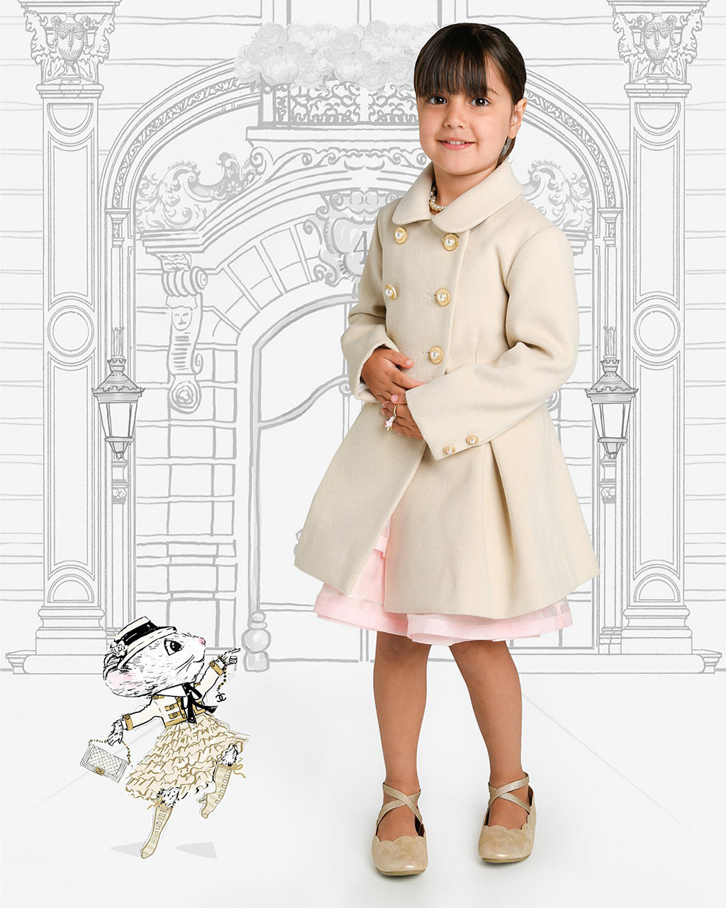 Claris Winter Coat Size 8