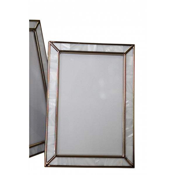 Gold Mother of Pearl Photo Frame