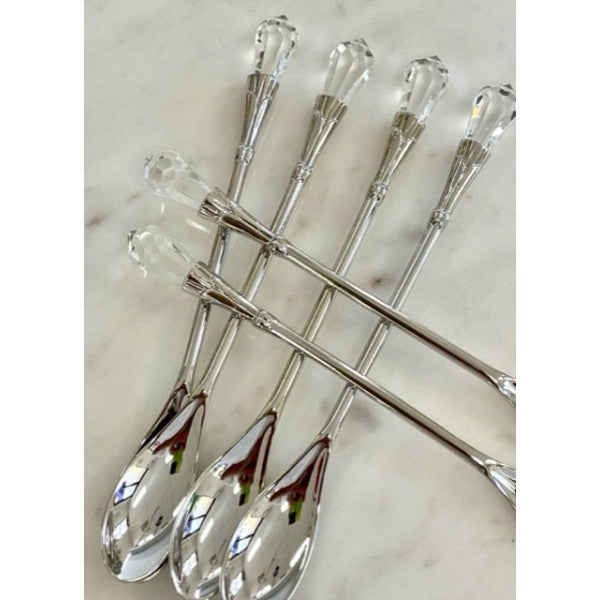 Crystal Handle Teaspoon