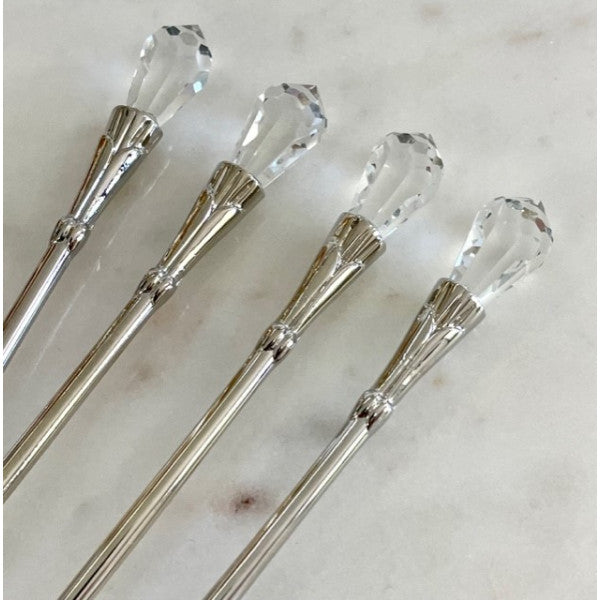 Crystal Handle Teaspoon