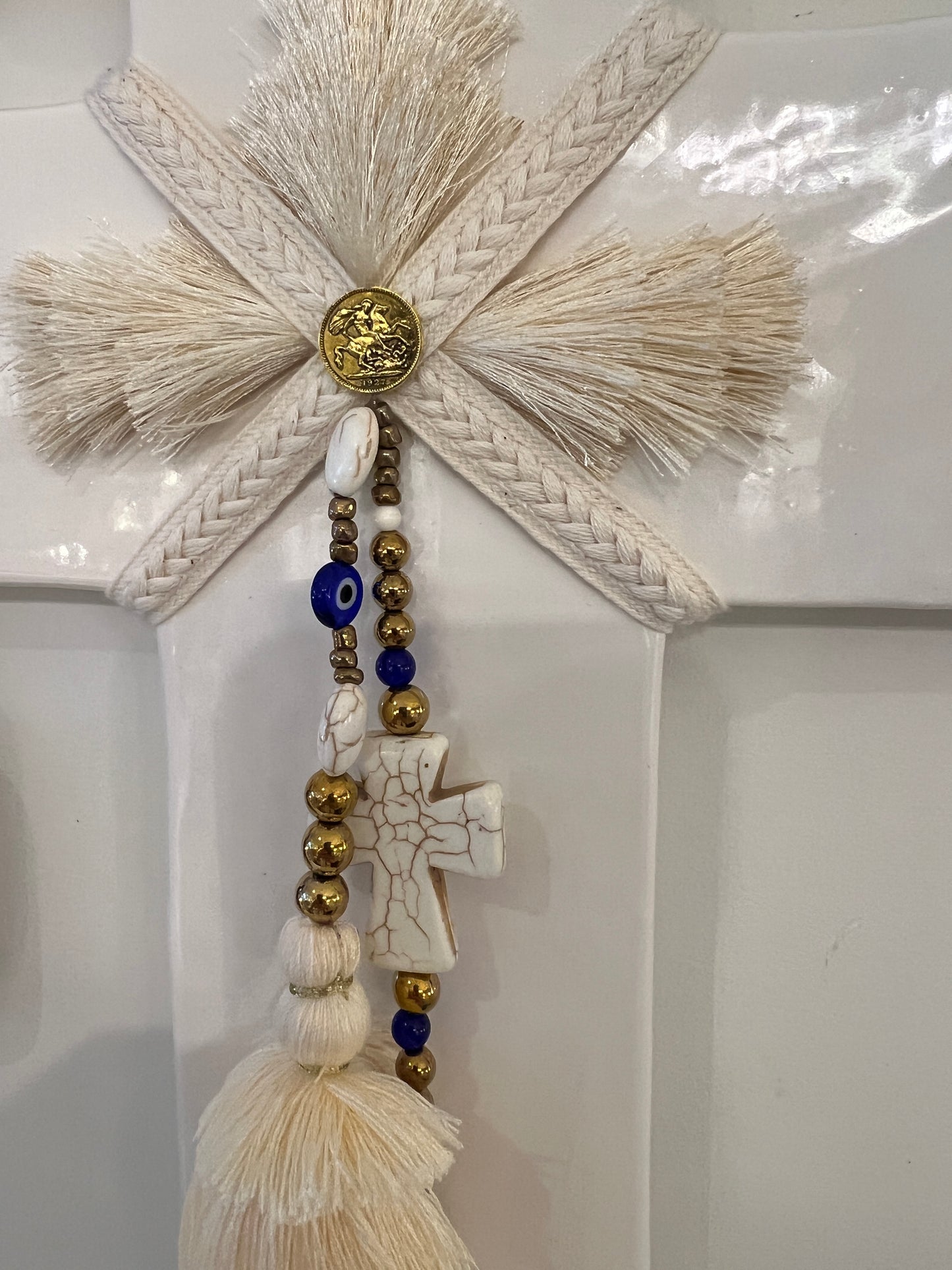 GEORGE AND COLE Aphrodite White Cross - Extra Large