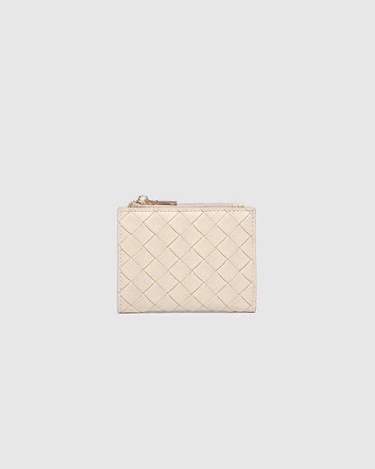 Lily Woven Wallet - Malt
