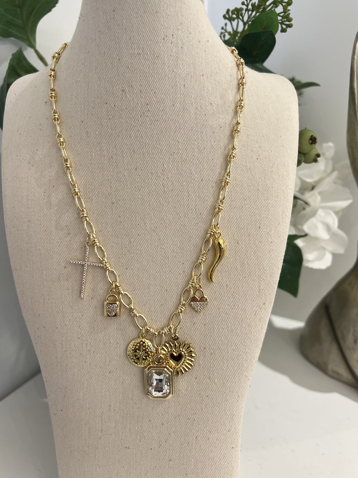 Aleni Charm Necklace