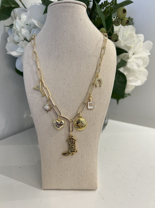 Chantel Charm Necklace