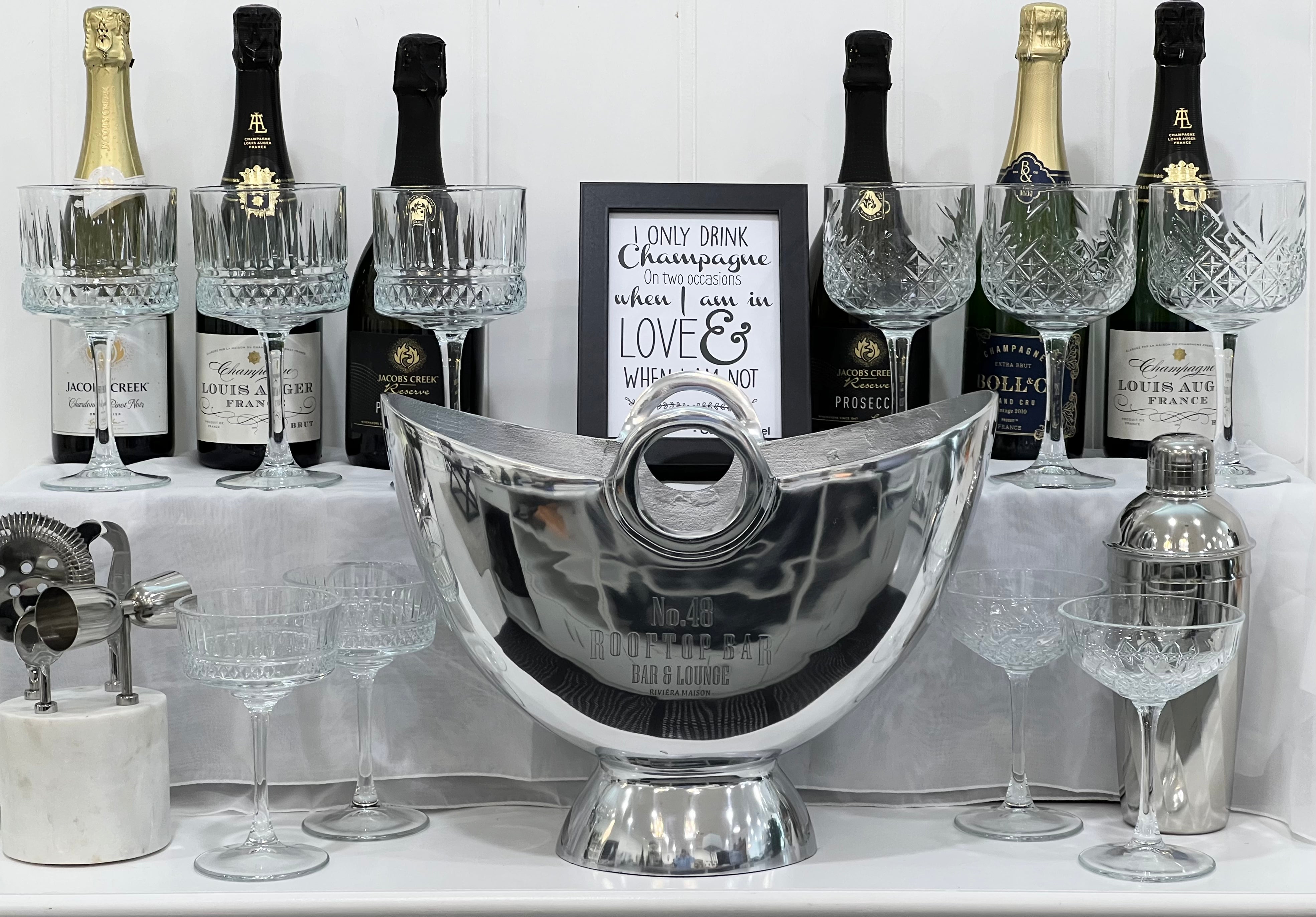 No. 48 Oval Champagne Bucket