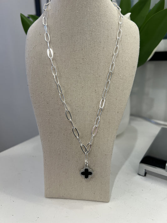 Desi Silver Necklace