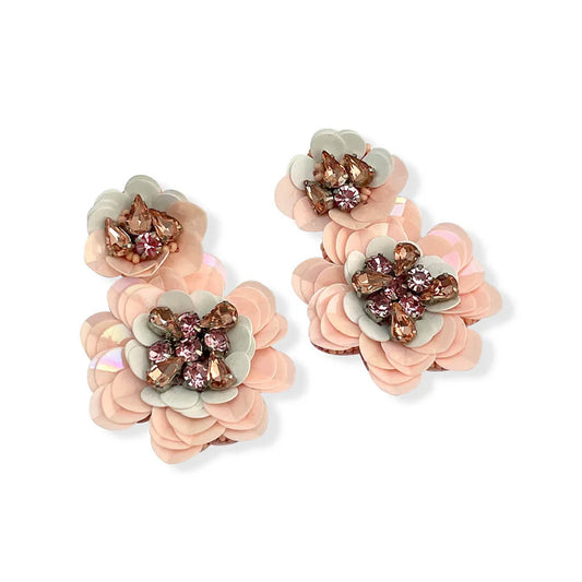 Double Bloom Earrings
