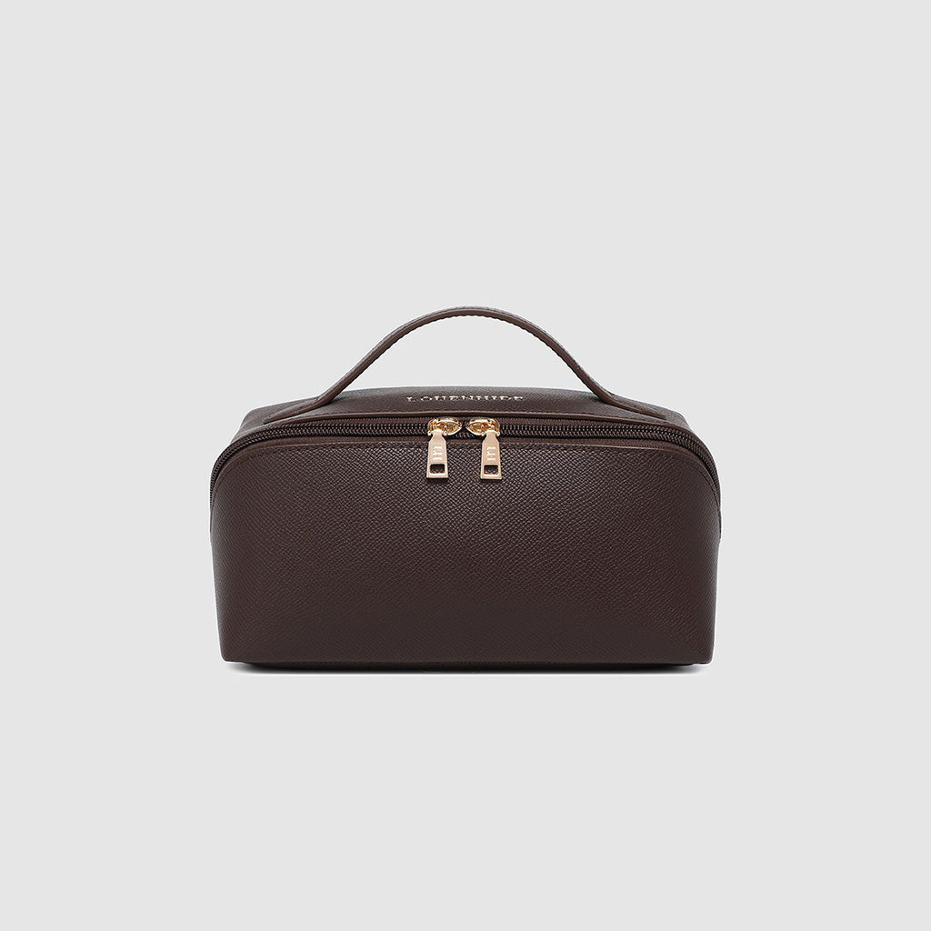 Ellis Cosmetic Case - Chocolate