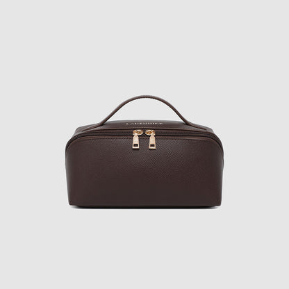 Ellis Cosmetic Case - Chocolate