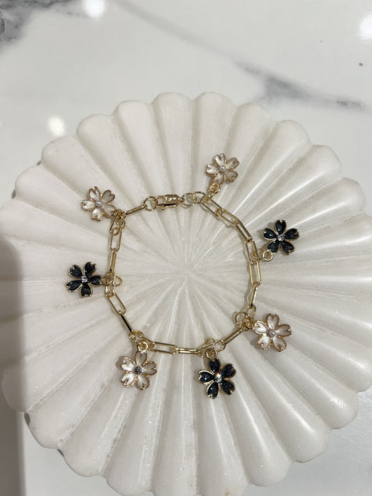 Fleur Charm Bracelet