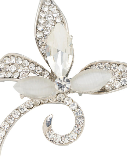 Flo Crystal Brooch